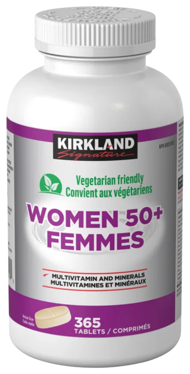 Kirkland Signature 柯克兰 50+女性综合维生素 365粒